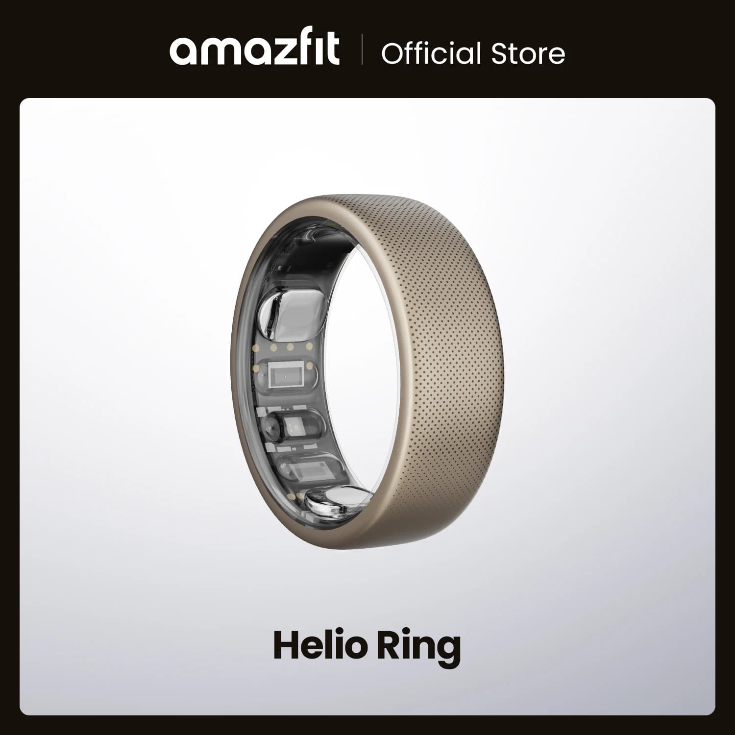 New Amazfit Helio Ring 30m Freediving Support Mud-resistant Design Route Navigation 2.6mm Super Slim Readiness