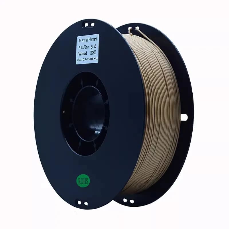 PLA thread for 3D printer 1KG for 3D printing, wood color, 1.75mm