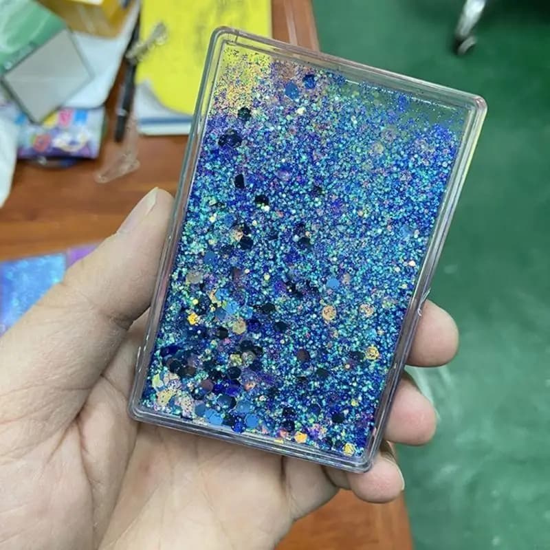 R3mc Clear Fluering Sand Goo Card Brick Silicone Stampo stampi per progetti fai -da -te