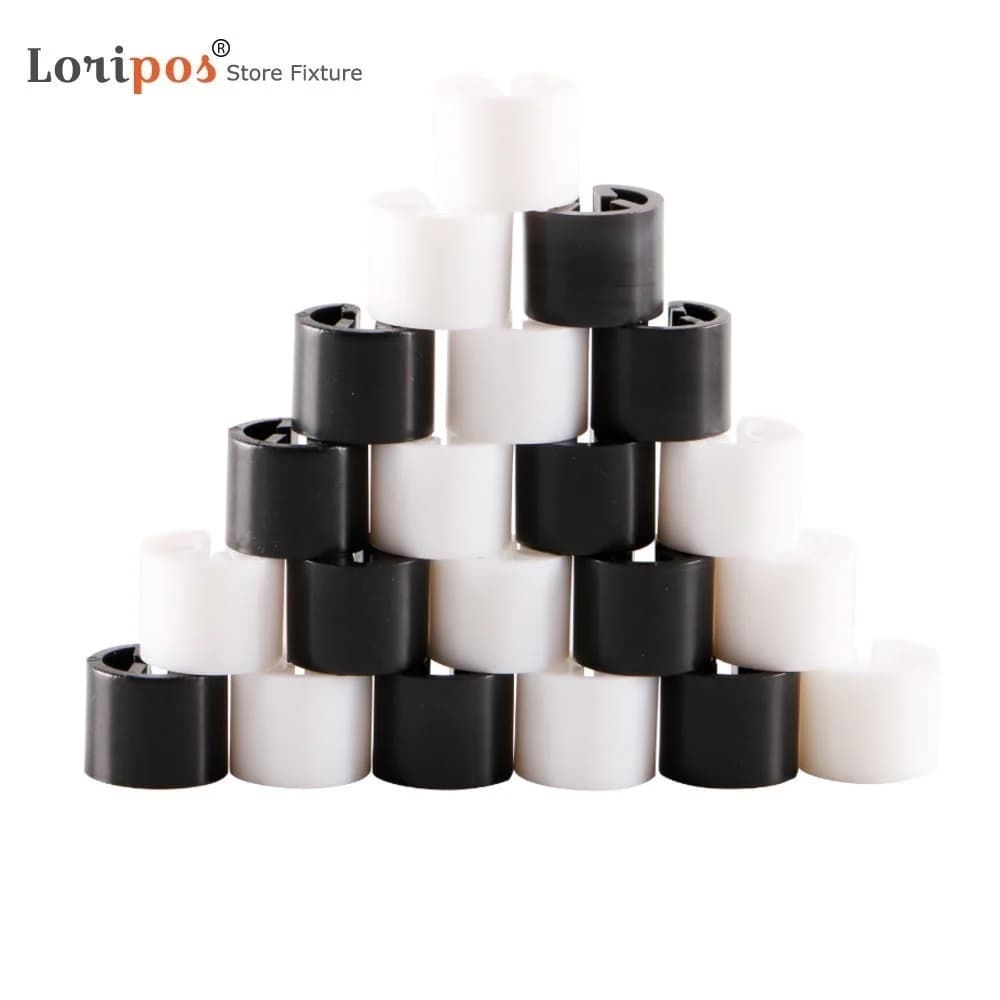 100 snap plastic pieces for hooks, markers, hooks, clips, rim for sizes, accessories for clothes, label, signaled tube