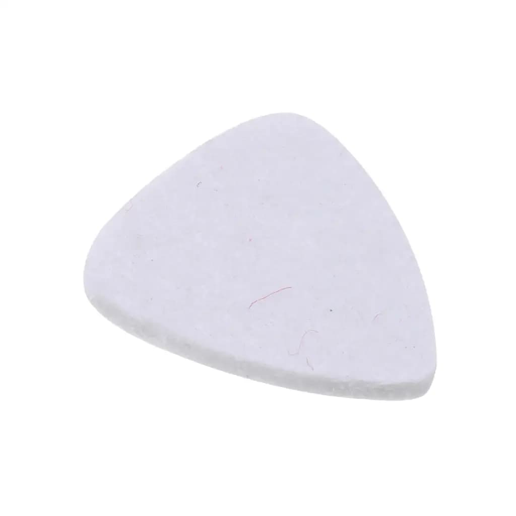 Clear Felt Guitar Pick Heavy Duty Plectrum for Acoustic Guitar Ukulele Music Instrument Accessories