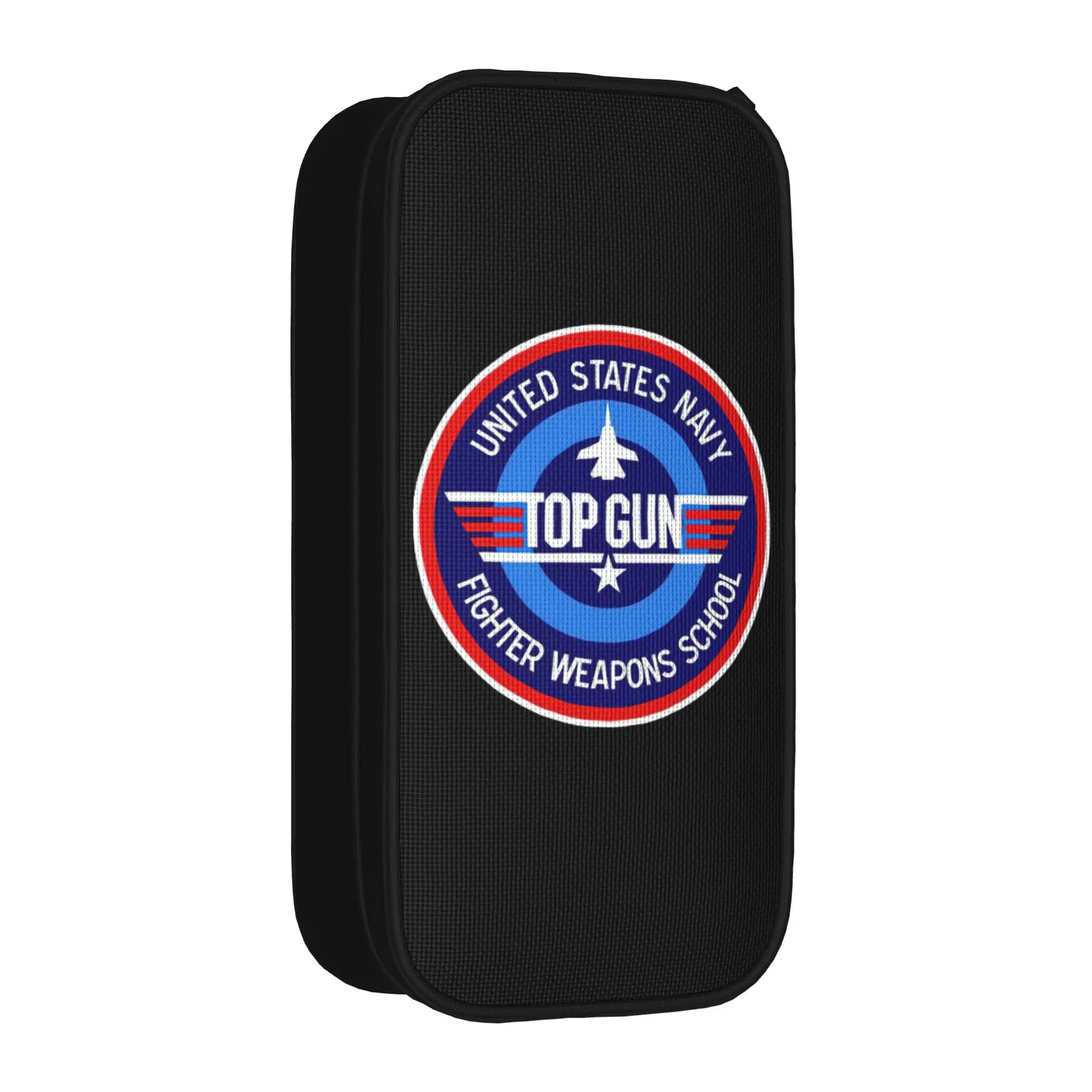 Simpatici astucci con logo Top Gun, astucci per matite con logo dei film degli anni '80, astucci per penne per studenti, borsa grande per riporre articoli scolastici, cancelleria con cerniera