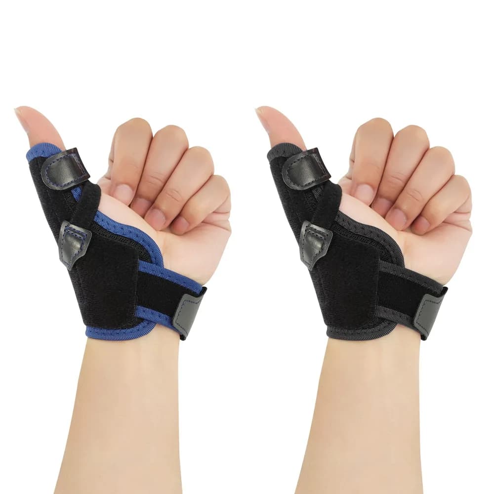 1PC Supporto per tutore per pollice per tenosinovite e stecca per pollice per mano del mouse per stecca da polso leggera e traspirante per uomo donna