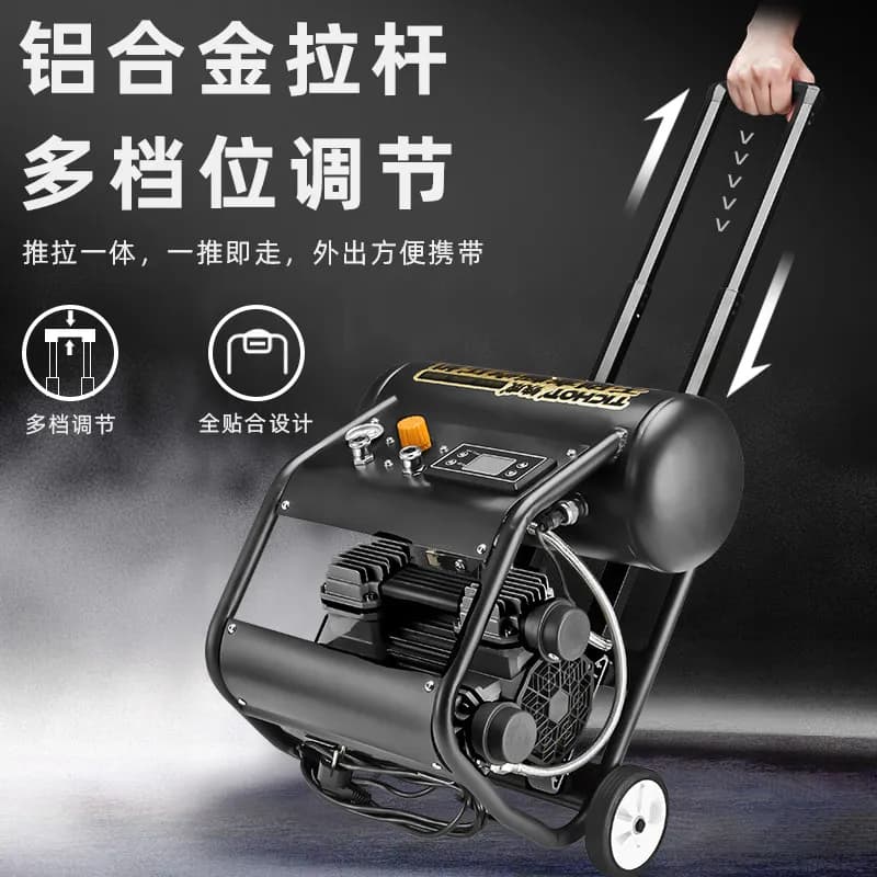 Portable small oil-free silent woodworking spray paint industrial grade spray