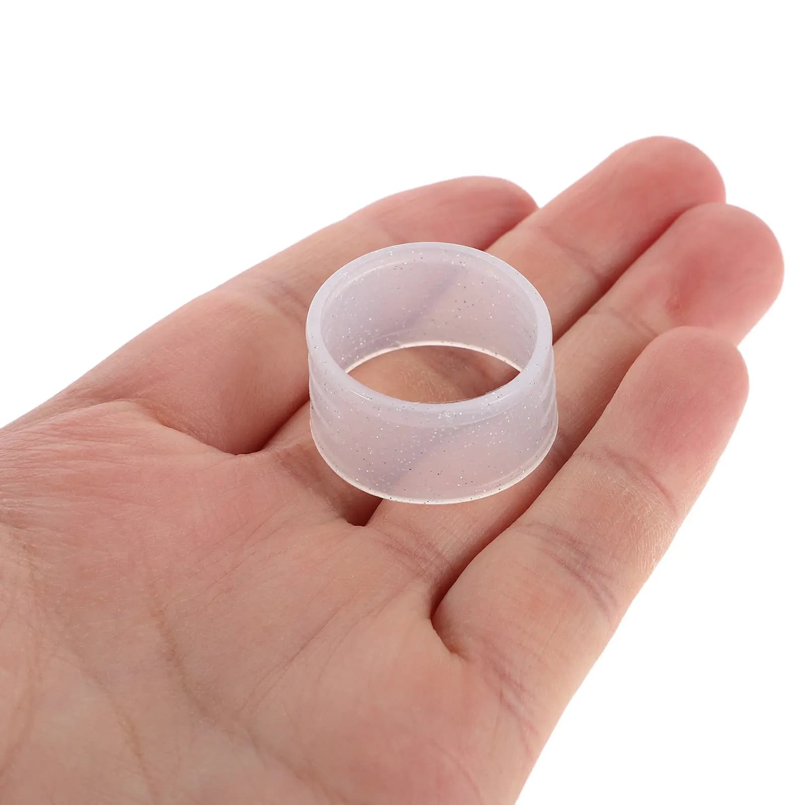 10 Pezzi Fasce per Impugnatura Racchetta da Tennis in Silicone Antiscivolo, Protezione e Assorbimento del Sudore, Presa Salda per Uso Interno ed Esterno