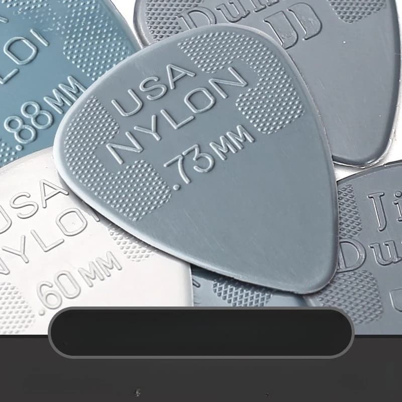 Plettro per Chitarra in Bachelite, Antiscivolo e Resistente all'Usura, con Punti di Contatto in Nylon per Suono Nitido