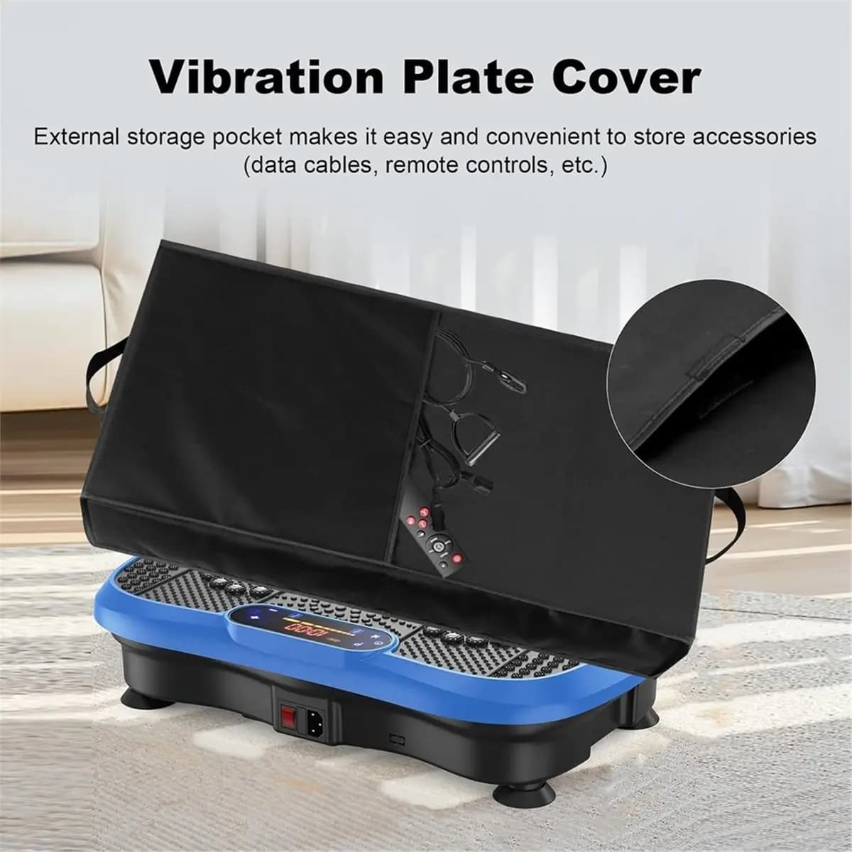 Vibration Plate Dust Cover Vibration Plate Machines Dustproof Protective Cover for Weight Loss Vibration Platform