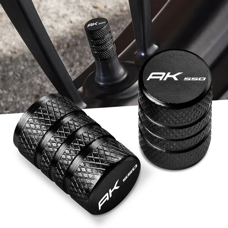 2 pz per KYMCO AK 550 AK550 2017 2019 2020 2018-2024 accessori moto alluminio ruota del veicolo pneumatico valvola stelo tappi coperture