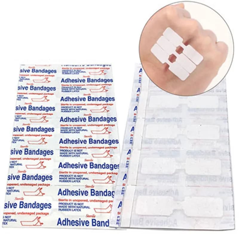10 pz/set dispositivo di chiusura della ferita senza sutura Kit di emergenza per cerotto impermeabile bende adesive strisce di toppa per bambini