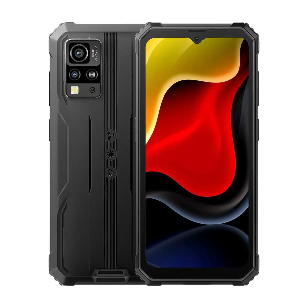 Blackview BV4800 SE Smartphone robusto Display HD + IPS da 6,56 pollici 4 GB + 64 GB Batteria da 5100 mAh Fotocamera posteriore da 16 MP NFC 4G Telefono cellulare