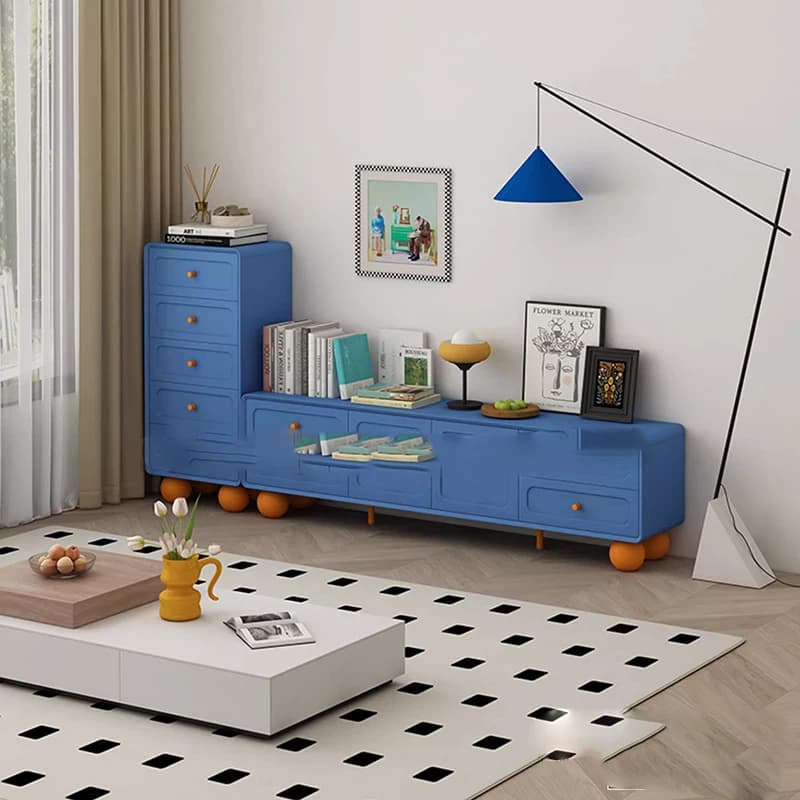 Drawers Luxury Tv Stands Wood Mid Century Monitor Display Modern Tv Table Retro Aesthetic Suporte Para Tv Replica Furniture