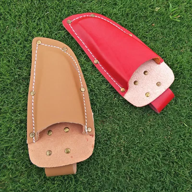 1 Piece PU Leather Case for Gardening Scissors, Sheath for Shears, Door Tools for Shears and Shears