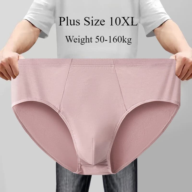 10XL 160kg Breifs oversize for underwear to waist medium bacteriostatic panties and older soft and breathable panties