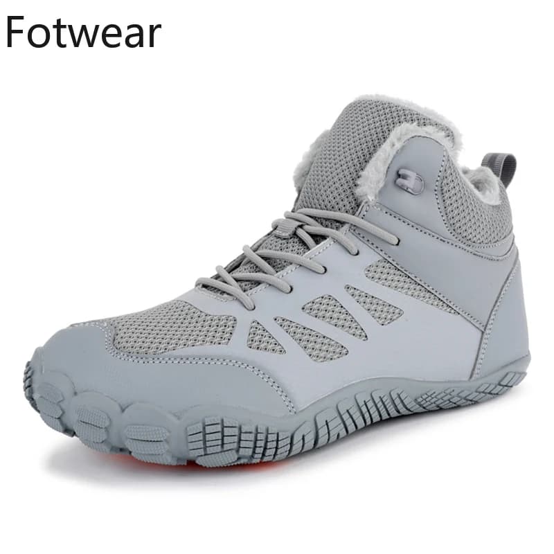 Stivali invernali da uomo caldi peluche taglia grande 47 stivaletti stivali da passeggio antiscivolo scarpe da trekking all'aperto sneakers casual da uomo antivento