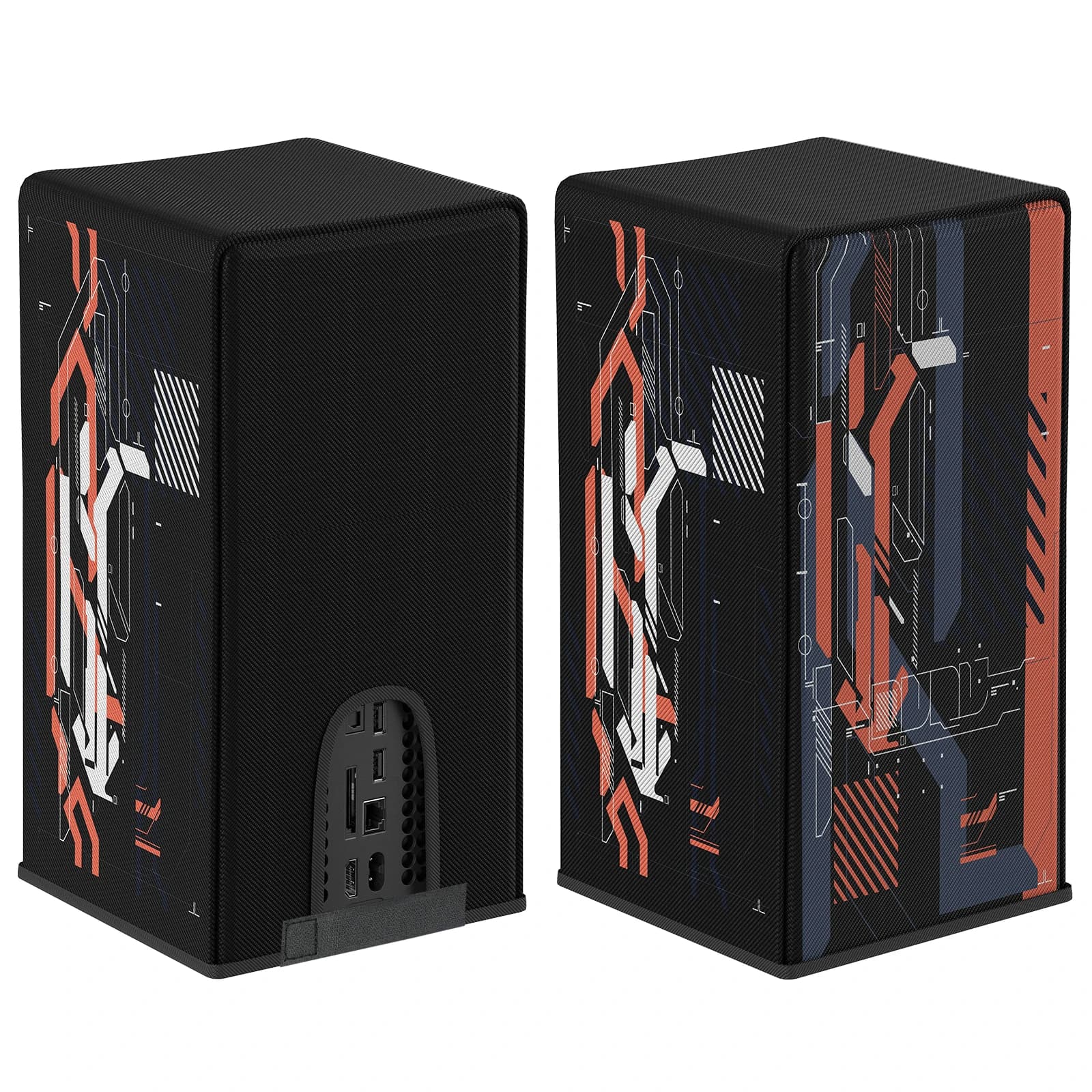 Custodia antipolvere antigraffio per accessori da gioco per Console Xbox Series X custodia protettiva verticale