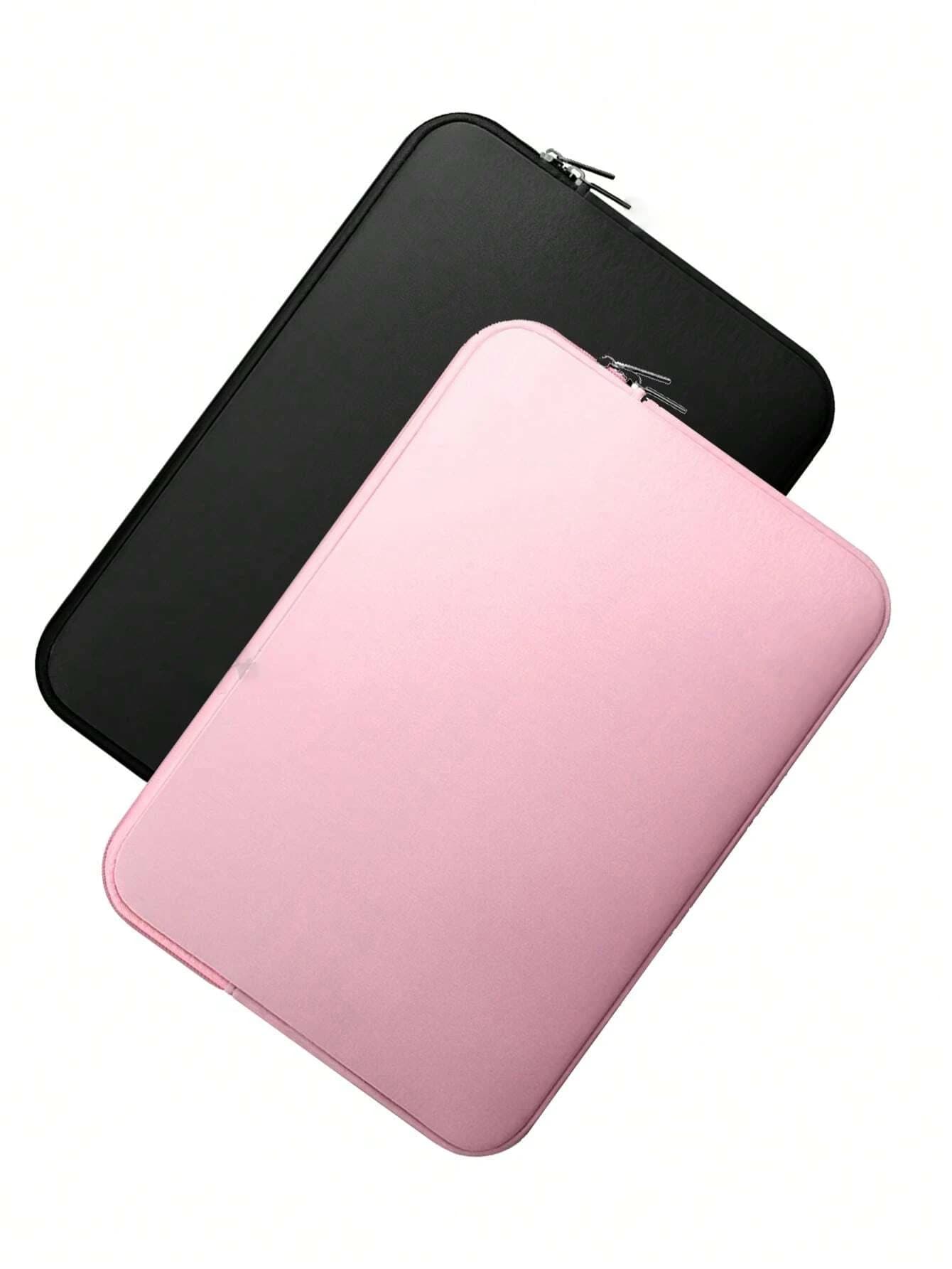 1 pezzo di borsa interna per laptop casual con doppia cerniera in tinta unita da 11/13/16 pollici, Huawei/Apple/Dell/HP/Acer/Shenzhou universale