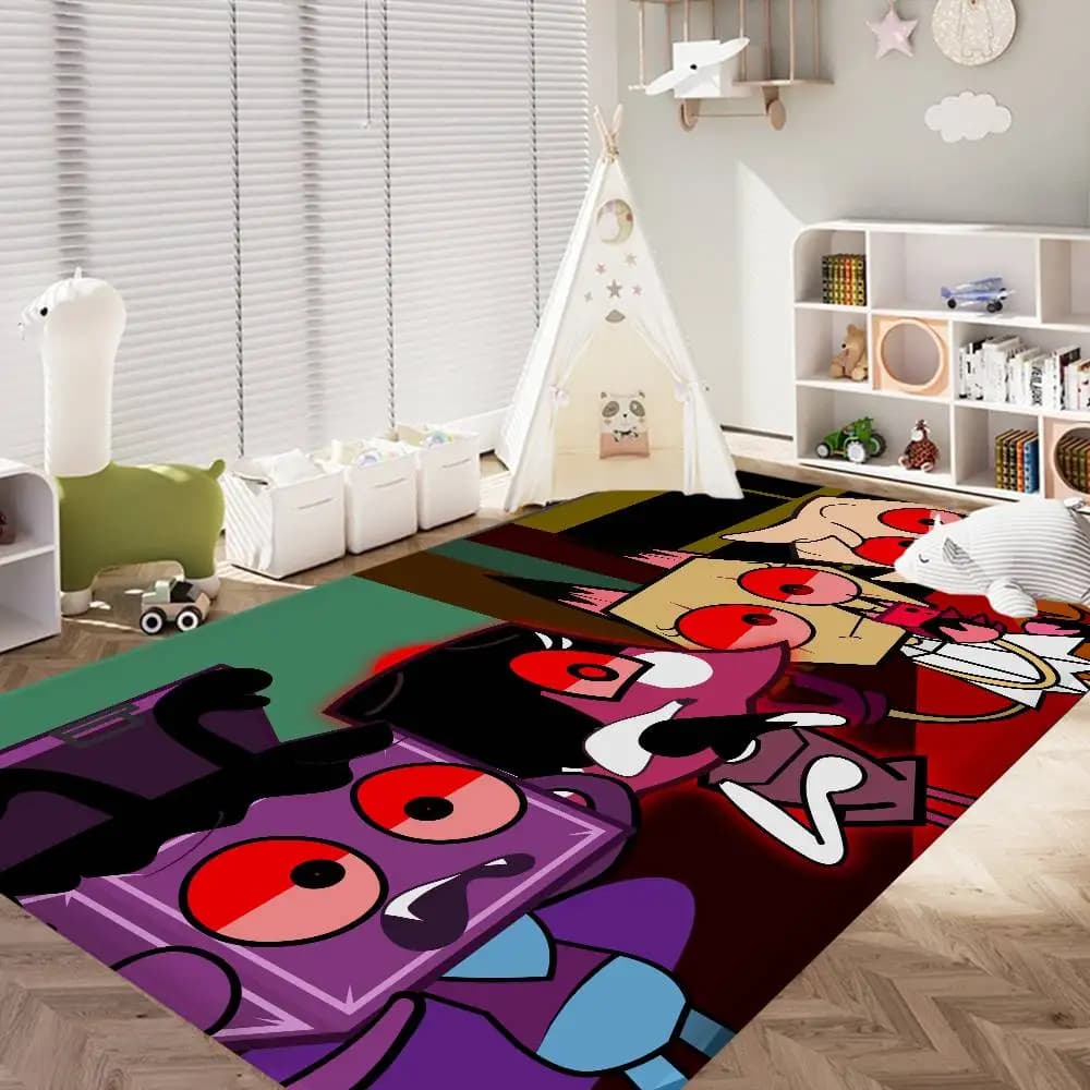 D-Dandys WorldS Cartoon Kitchen Mat Kids Room Bedroom Decoration Balcony Anti-Slip Doormat Living Room Alfombra