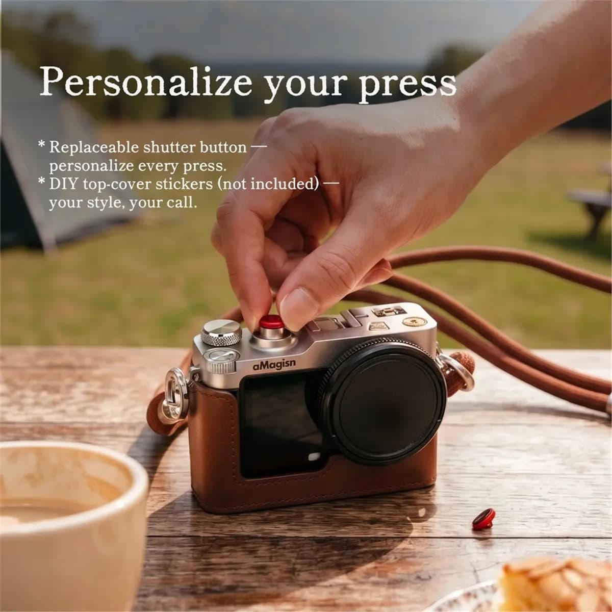 L70A Retro Cage for Action 6 Protective Case Quick Release Protective Frame Case Camera Accessories