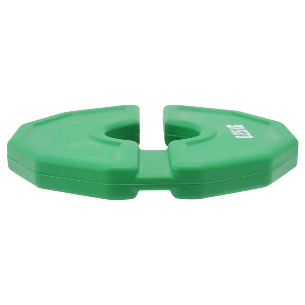 828 SALE 1Pcs Gym Micro-Type Plates Dumbbell Fractional Weight Plate Rubber Fractional Weight Plates Add-on Change Green 0.25KG