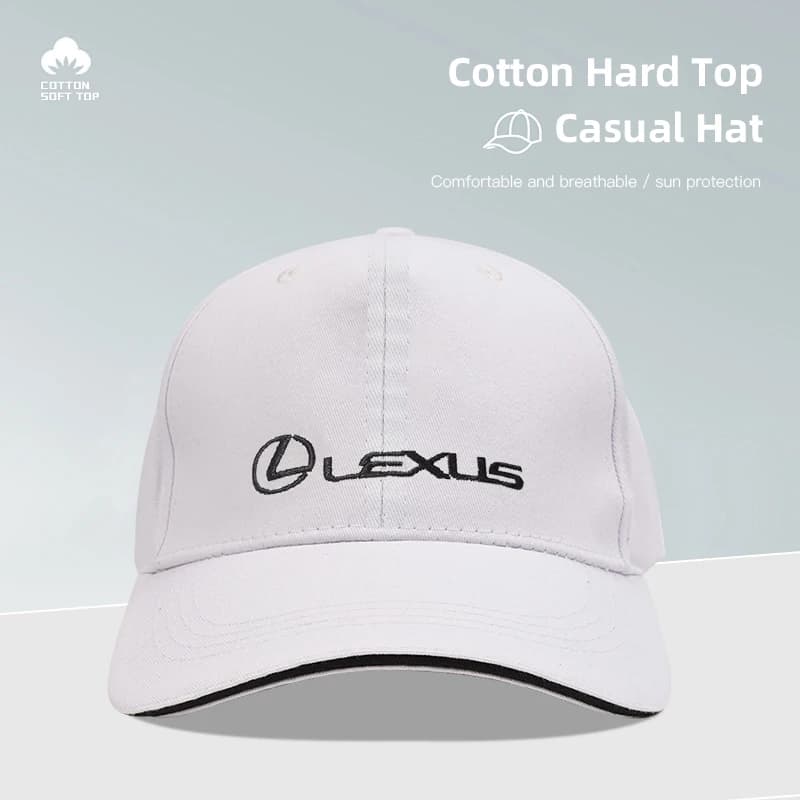 Lexus Emblem Baseball Hat Men Women Adjustable Peaked Cap For Lexus F SPORT LBX NX RX 350h 450h ES UX 300e GS GX IS LS LX CT LC