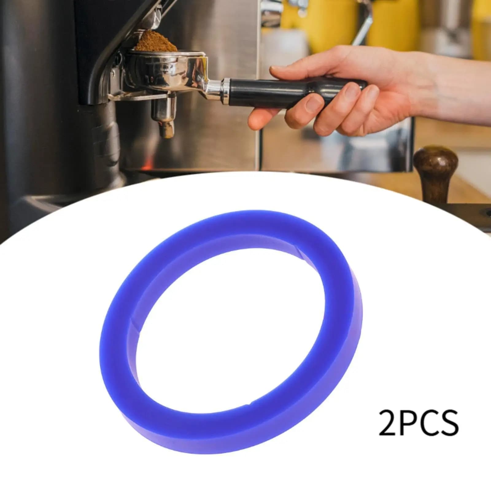 2x silicone group gaskets Reusable silicone steam rings for E61 coffee maker