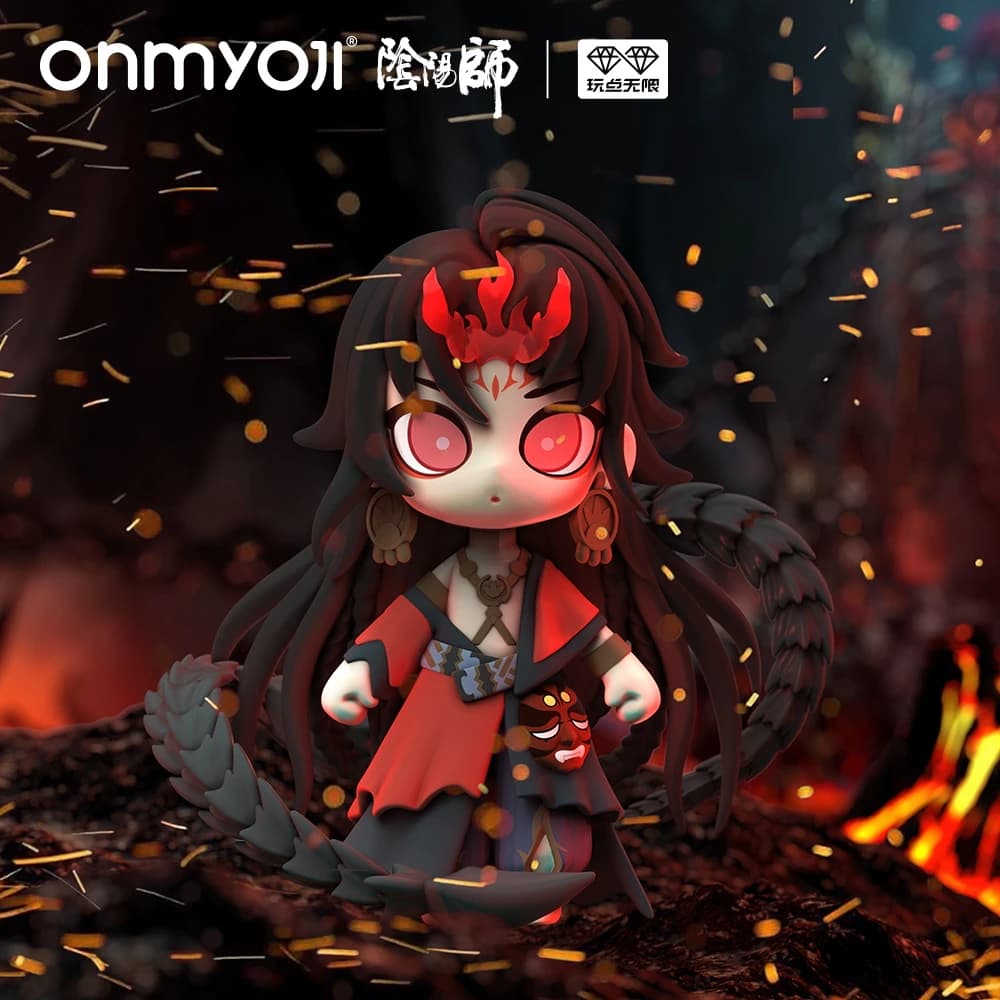 New Onmyoji Series 5 Blind casuale Box Guess Bag Mystery Box Toys Anime Action Figure ornamenti Desktop Home Decor Dolls Gift