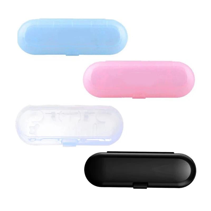 Travel toothbrush travel box for travel bag for electric toothbrush Oral B Portable black pink white plastic case 4 colors