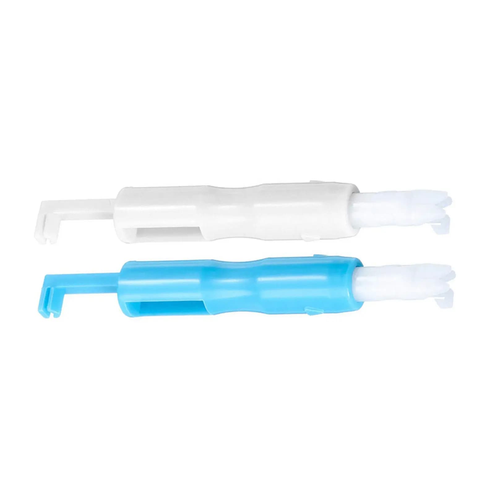 2 Pezzi Infilacavo Automatico Portatile in Plastica, Inseritore di Aghi da Cucito, Strumento Domestico per Ricamo, Quilting e Fai da Te