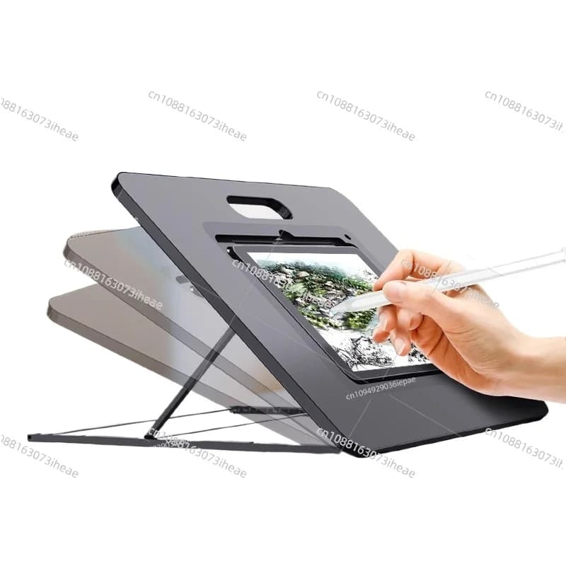 Supporto per Tavoletta Grafica Regolabile Multi-Angolo, Cavalletto da Tavolo con Funzione di Inclinazione per Artisti