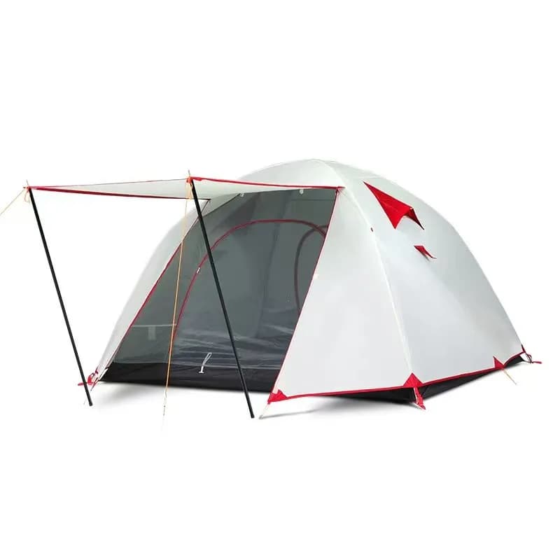 Tenda di ventilazione per protezione solare in garza traspirante da campeggio all'aperto, tenda portatile a doppio baldacchino da pesca antipioggia a prova di insetti