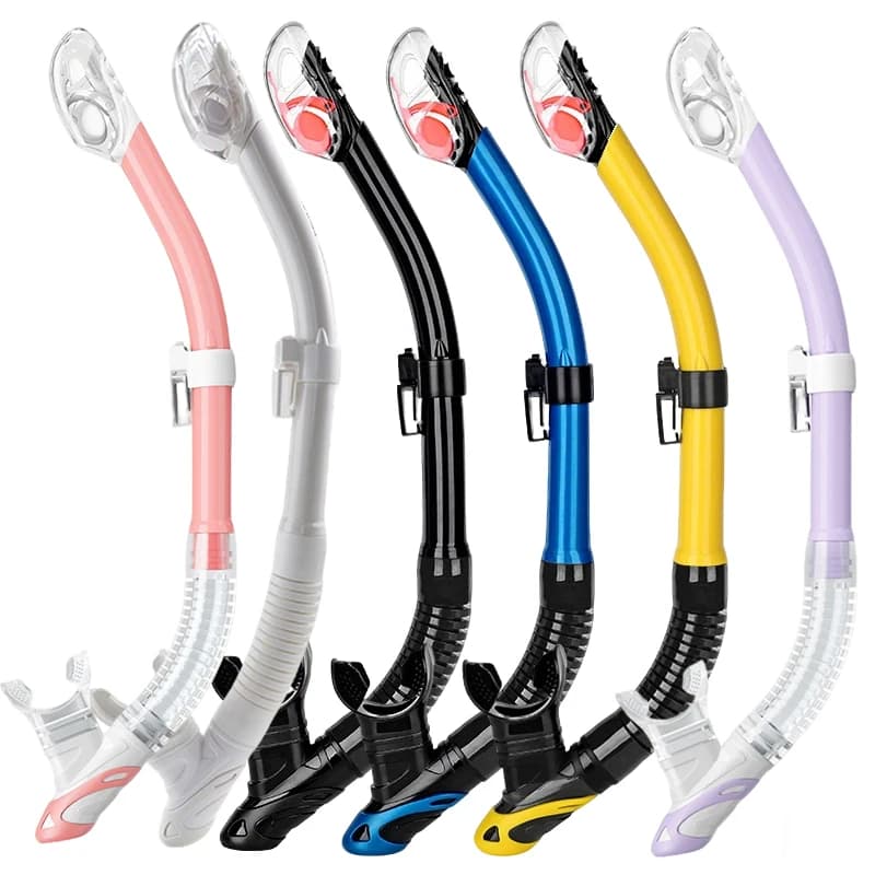 NiteScuba Diving Snorkel Silicone Full Dry Diving Air Suction Tube Flexible Tube Scuba diving equipment for snorkeling