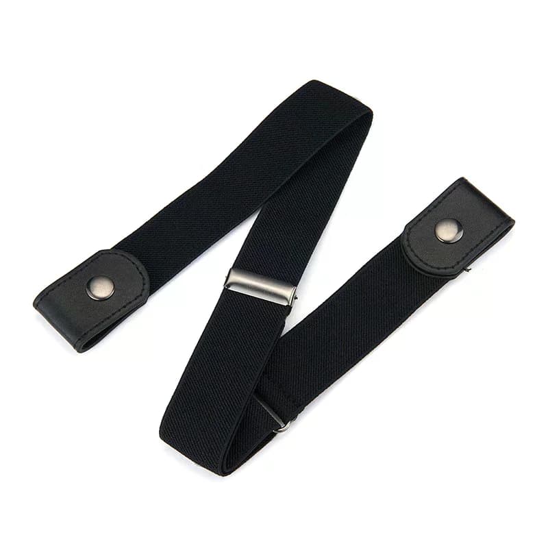 Buckle-Free Invisible Stretch Elastic Waist Belt Adjustable Strap For Jeans Dress Pants Men Women Daily Use