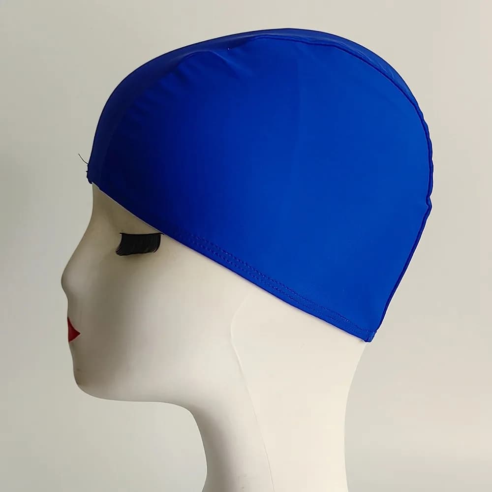 Cuffia da Nuoto in Nylon Elastico Ultra Sottile per Capelli Lunghi, Comoda per Sport Acquatici, Protegge le Orecchie, Cappello da Piscina