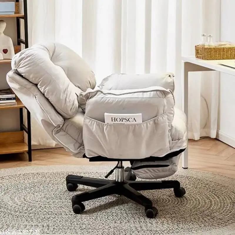 Vanity Office Chair Mobiles Lazy Lounge Study Gaming Recliner Bedroom Office Chair Desks Poltrona Pedicure Garden Furniture