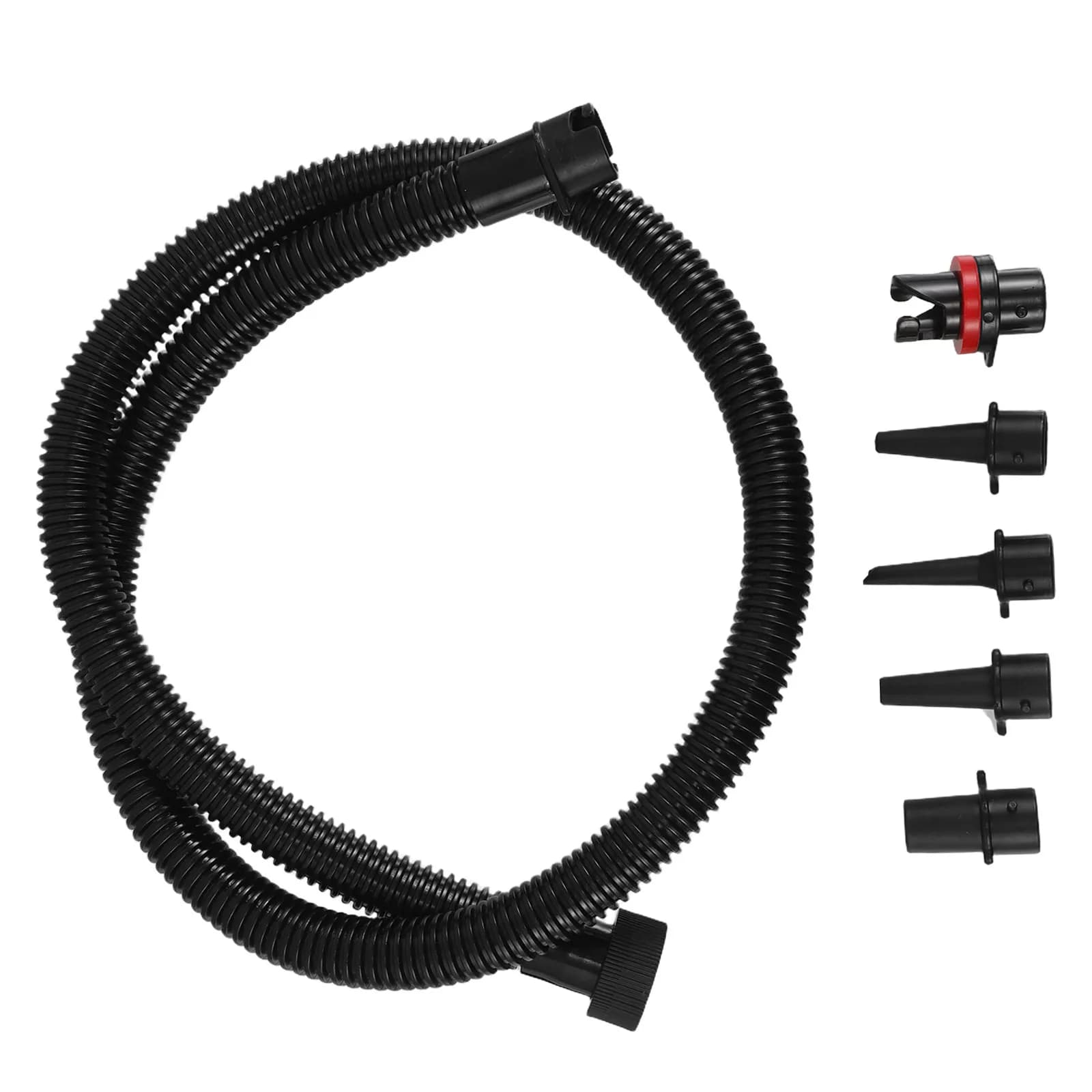 Kit Adattatore per Pompa ad Aria per Kayak Gonfiabile, Valvola PVC Antiperdita per Paddle Board, Adattatore per Gonfiaggio Rapido per Barche Gonfiabili