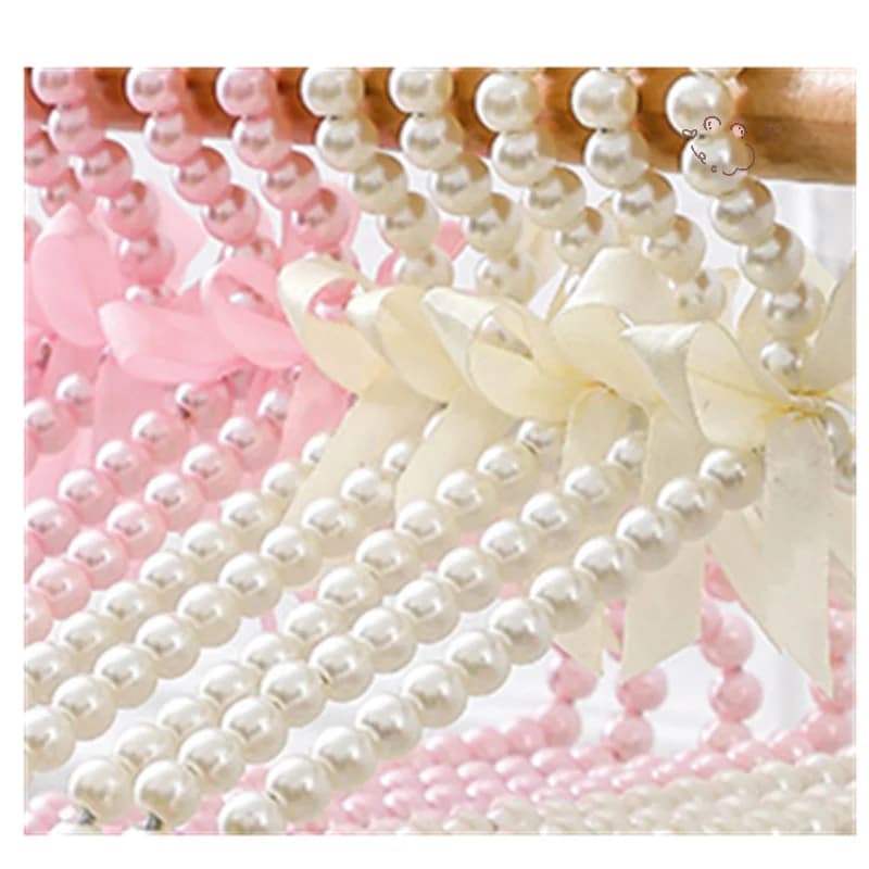 Fashionable dog clothing Pearl dresser Shelves for cat clothes Pet clothes hanger cute baby clothes organizer space saving