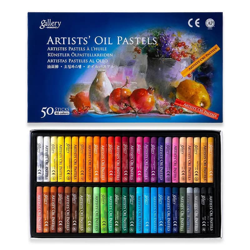 12-50 Colors Oil Pastel Soft Stick Set Children Professional Painting Drawing Graffiti Art Crayons Washable Art Student Supplies