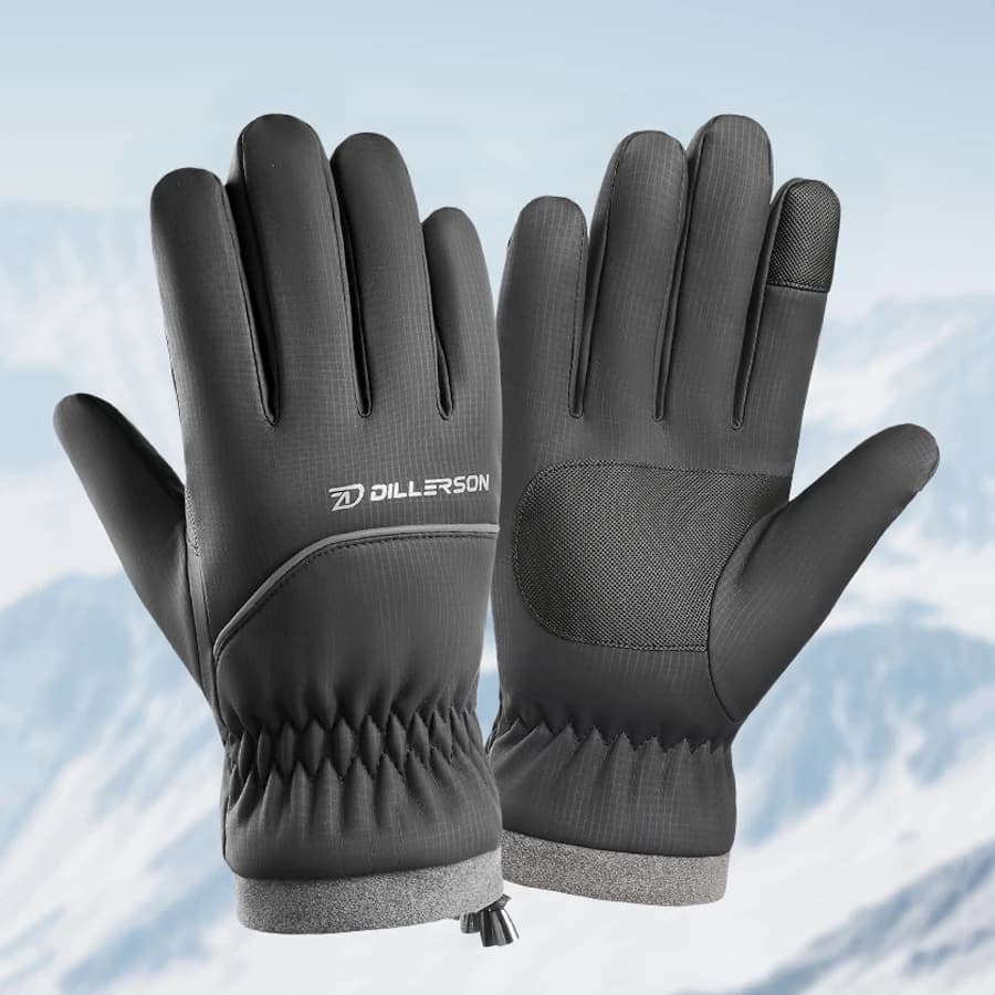 Nuovi guanti da sci invernali per ciclismo all'aperto, guanti da equitazione da uomo impermeabili, touch screen, caldi, antivento e resistenti al freddo