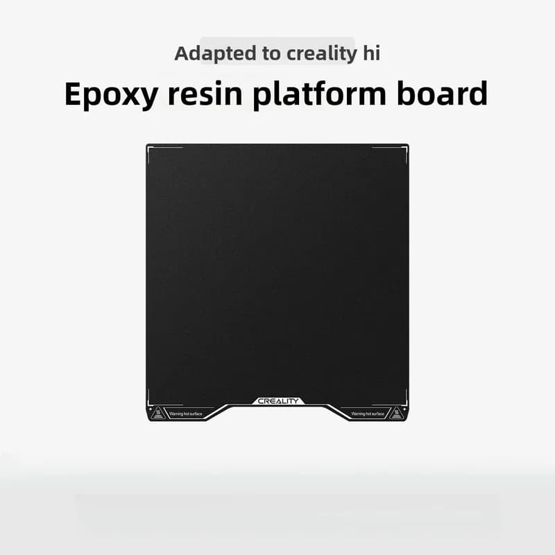 Original brand new epoxy resin printing platform board 280*265mm, suitable for Creality Hi 3D printer accessories