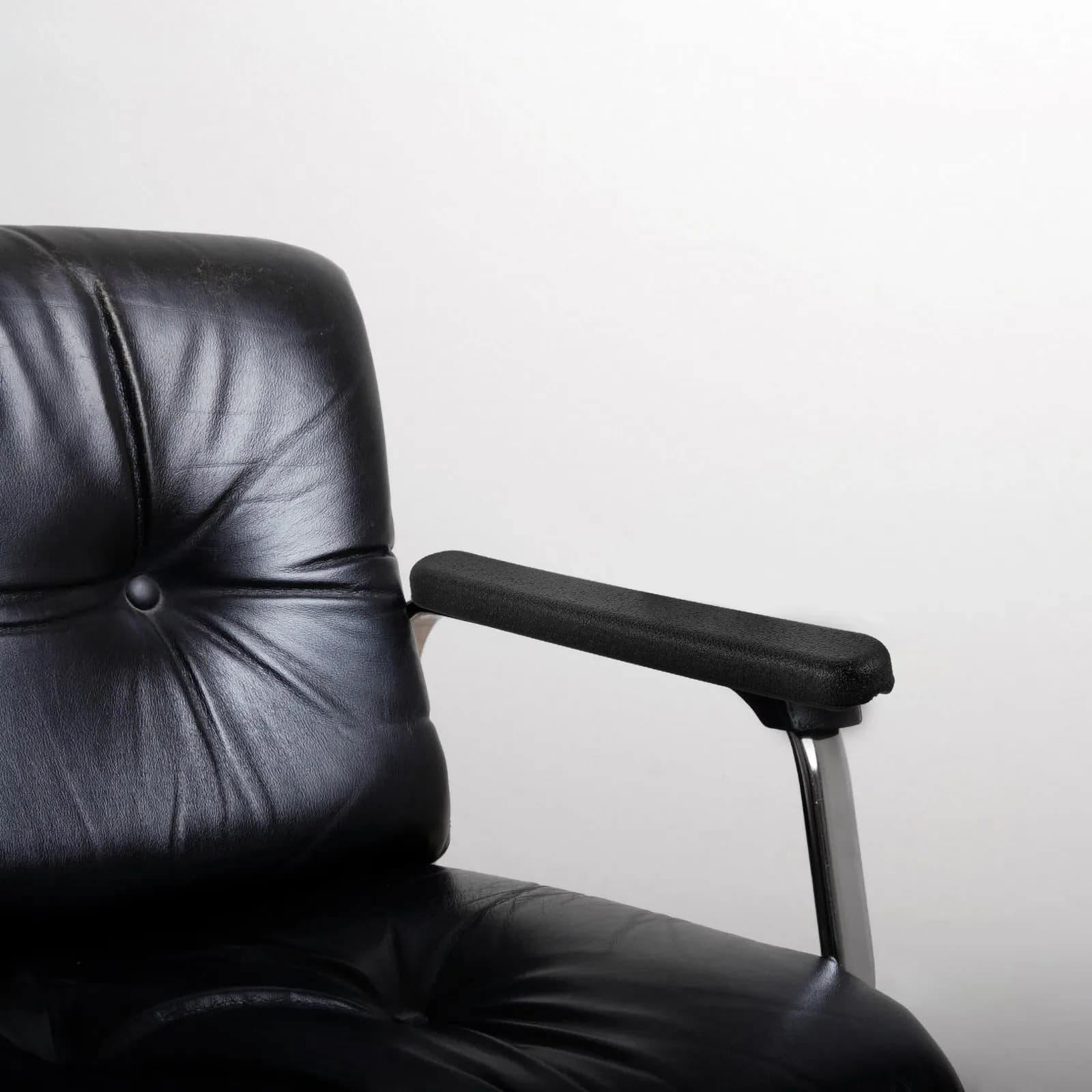 1 Paio di Cuscinetti Universali Antiscivolo in ABS per Braccioli di Sedie a Rotelle, Facili da Installare per Sedie a Rotelle, Sedie Girevoli, Sedie da Scrivania
