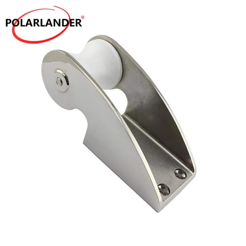 1 pz 316 in acciaio inox ancoraggio fisso arco marino ancora barca Yacht rullo in gomma staffa rullo