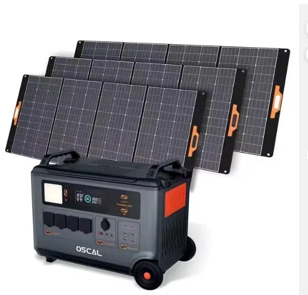 Oscal PM400 PRO 400W 22.1KG Pannello solare portatile per magazzino RTS esterno Magazzino UE USA Porta a porta Direttamente centrale elettrica