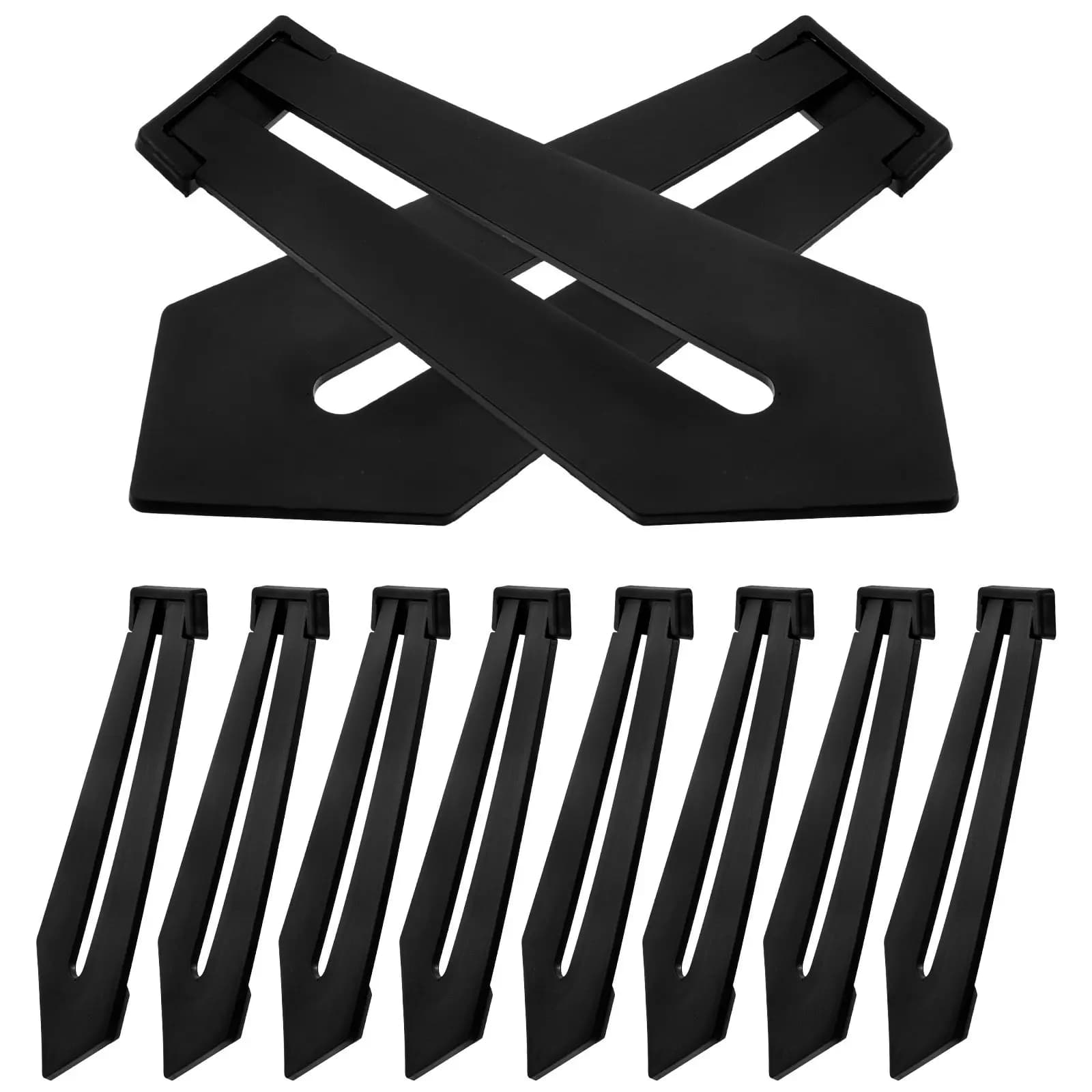 10Pcs Photo Frame Back Pedestal Stand Adjustable Rotating Bracket for Picture Frame Display Rack Home Office Artwork Holder