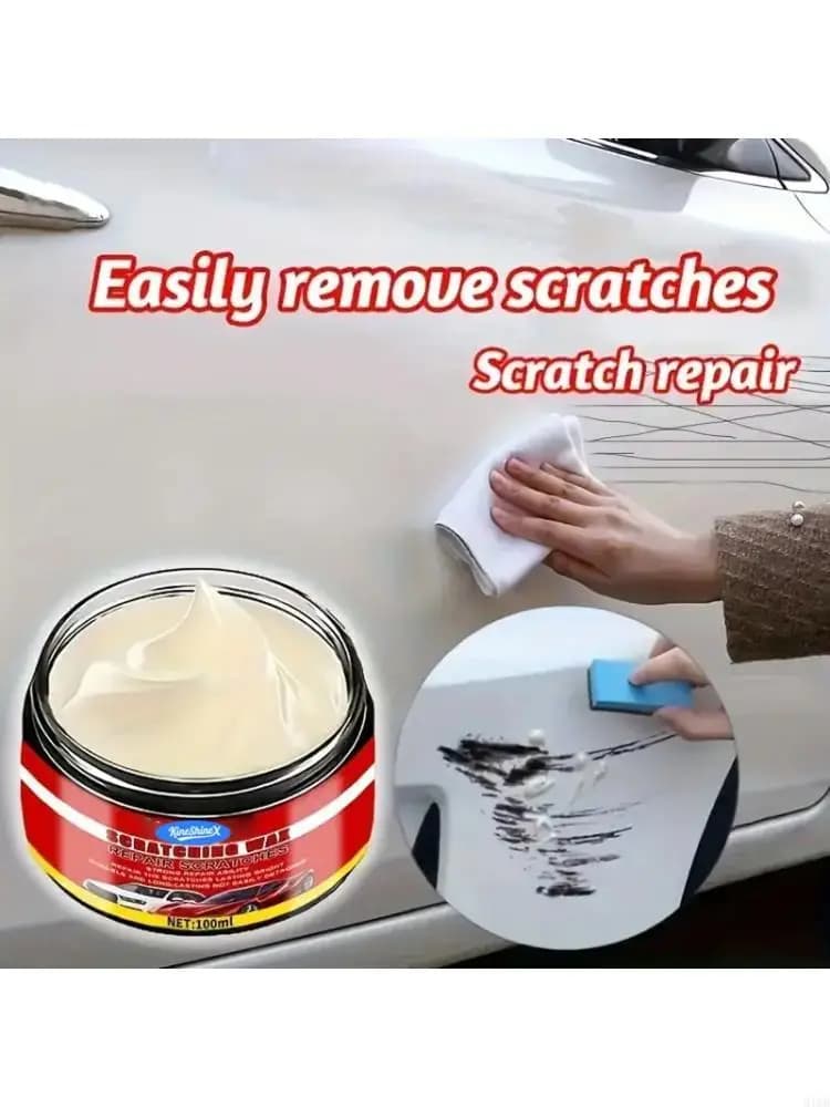 2026 New 35Ml/55Ml Auto Scratch Polishing Wax with Sponge Universal Car Scratch Remover