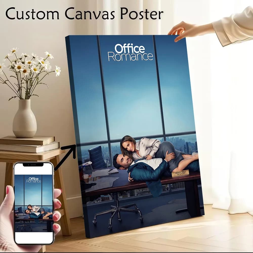 Office Romance Movie Canvas Poster Wall Art Customizable High Quality Printed Picture for Wand Deko Decorative Paintings Frames