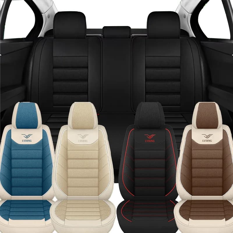Coprisedili per auto universali per Renault Duster Captur Megane 3 4 Arkana Kadjar Fluence Logan Talisman Accessori interni auto