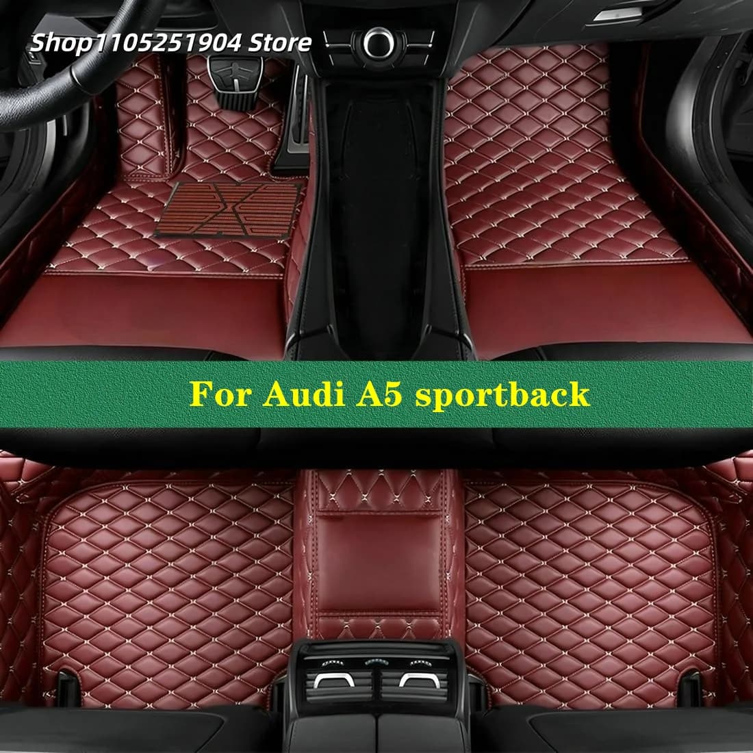 Tappeti per auto Tappetini per auto per Audi A5 sportback 2025 2026 2027 Tappetino per auto Accessori interni