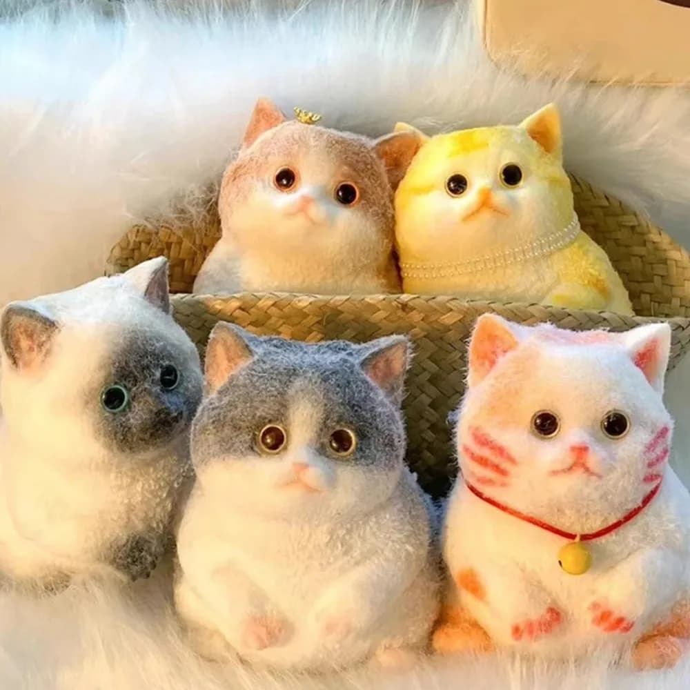 Taba Squishy Simpatico Floccaggio Gatto Agitarsi Giocattolo Giocattolo Sensoriale Extra Large Antistress per Bambini Adulti Ansia Rilassamento Spremere Regalo