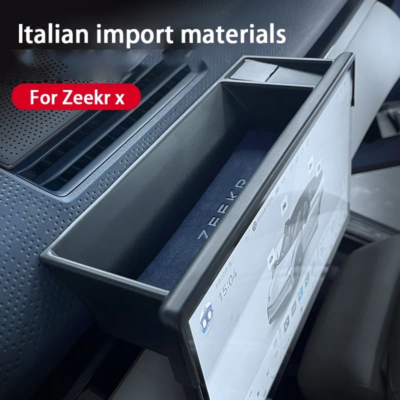 Car Storage Box For ZEEKR X Hanging Storage Box High-quality Material Auto Interior Accessories