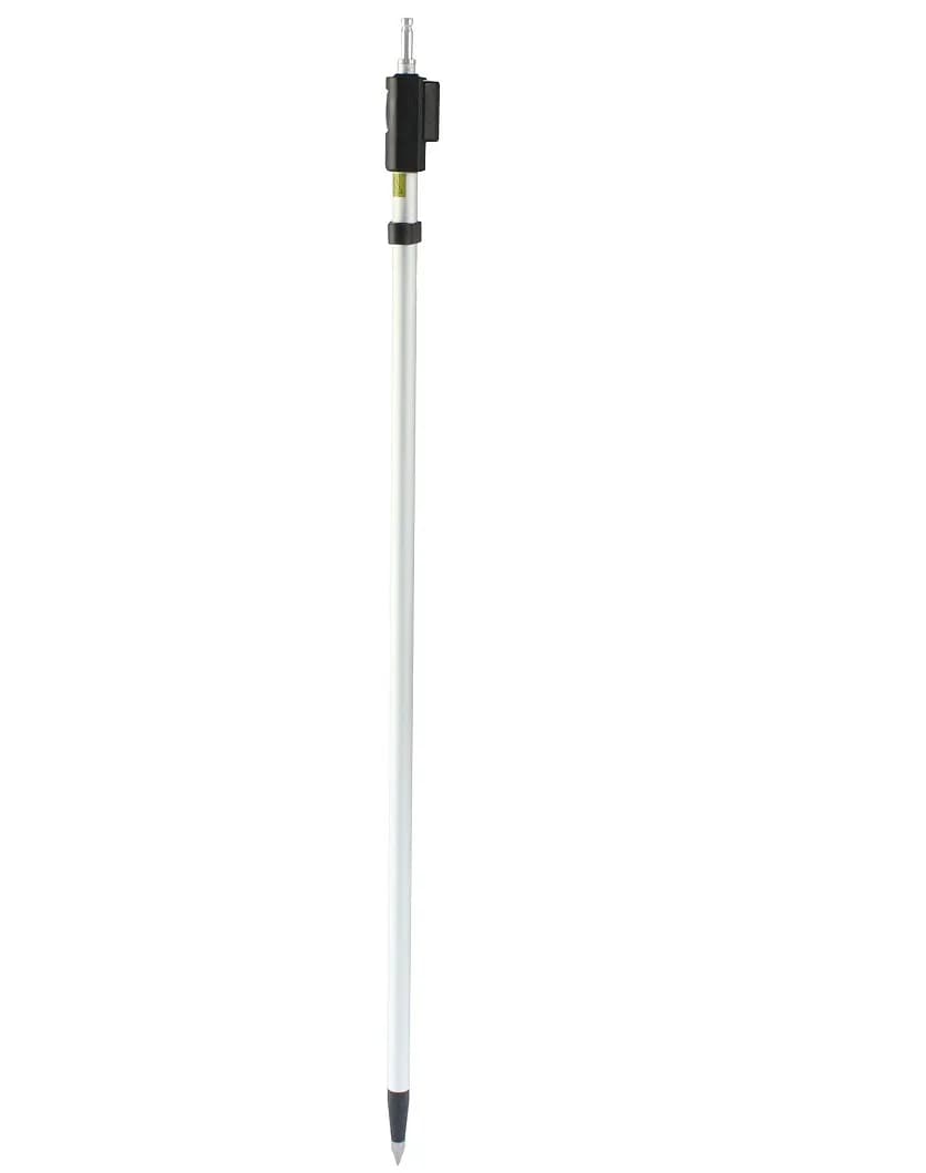 Asta telescopica per prisma in alluminio per indagine, vendita calda 2,15 m, con chiusura a scatto, per accessorio per rilevamento della stazione totale DZ215SL